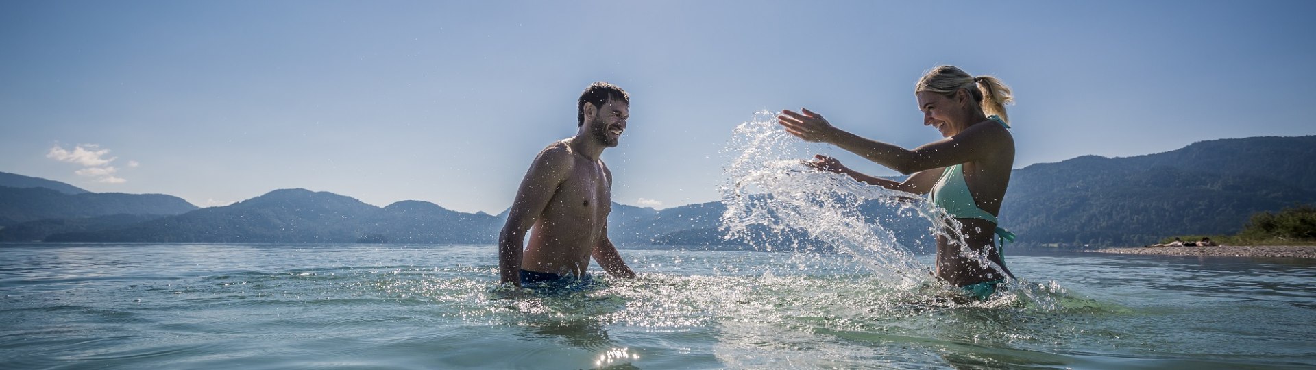 Baden im Walchensee, © Tourist Information Kochel a. See, Fotograf: Th. Kujat