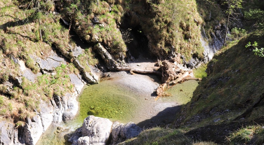 Dainingsbach-Schlucht am Walchensee, © Tourist Information Kochel a. See